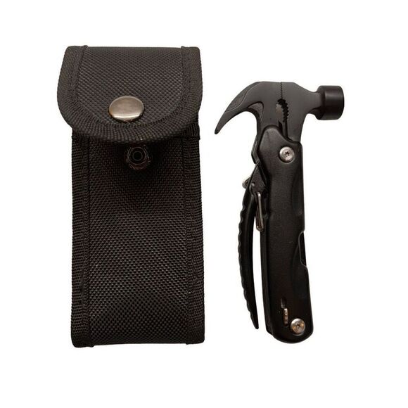 NWOT Amazon Mens I Love U Dad All in 1 Multitool Stainless W/ Case Black Mini - Picture 3 of 7